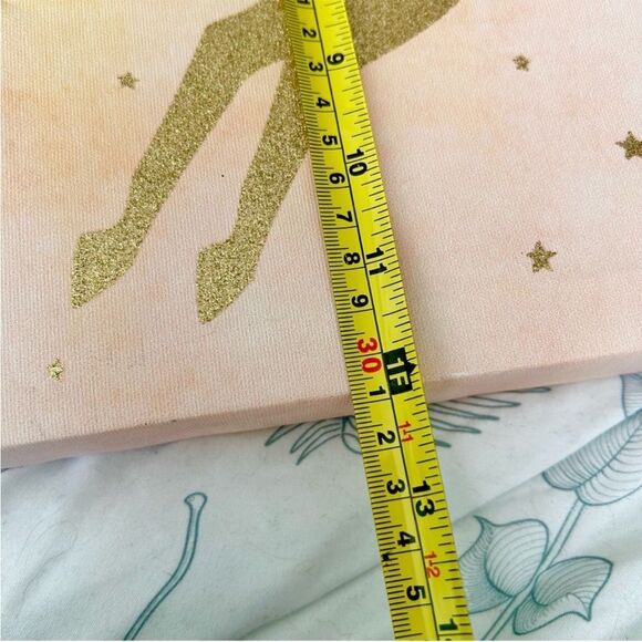 Sparkly Whimsical Colorful Pastel Magical Fairytale Unicorn Canvas Wall Art - Picture 7 of 10